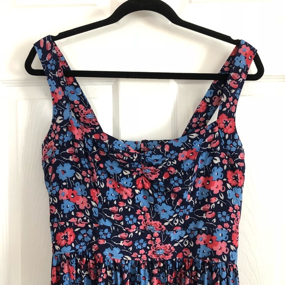 [ Sold ] B. Darlin Floral Dress, Juniors 11/12 - Picture 2 of 6